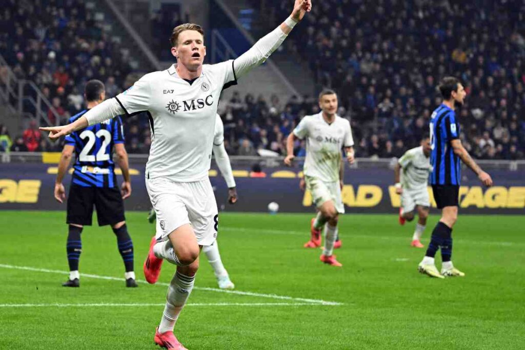 Scott McTominay in campo