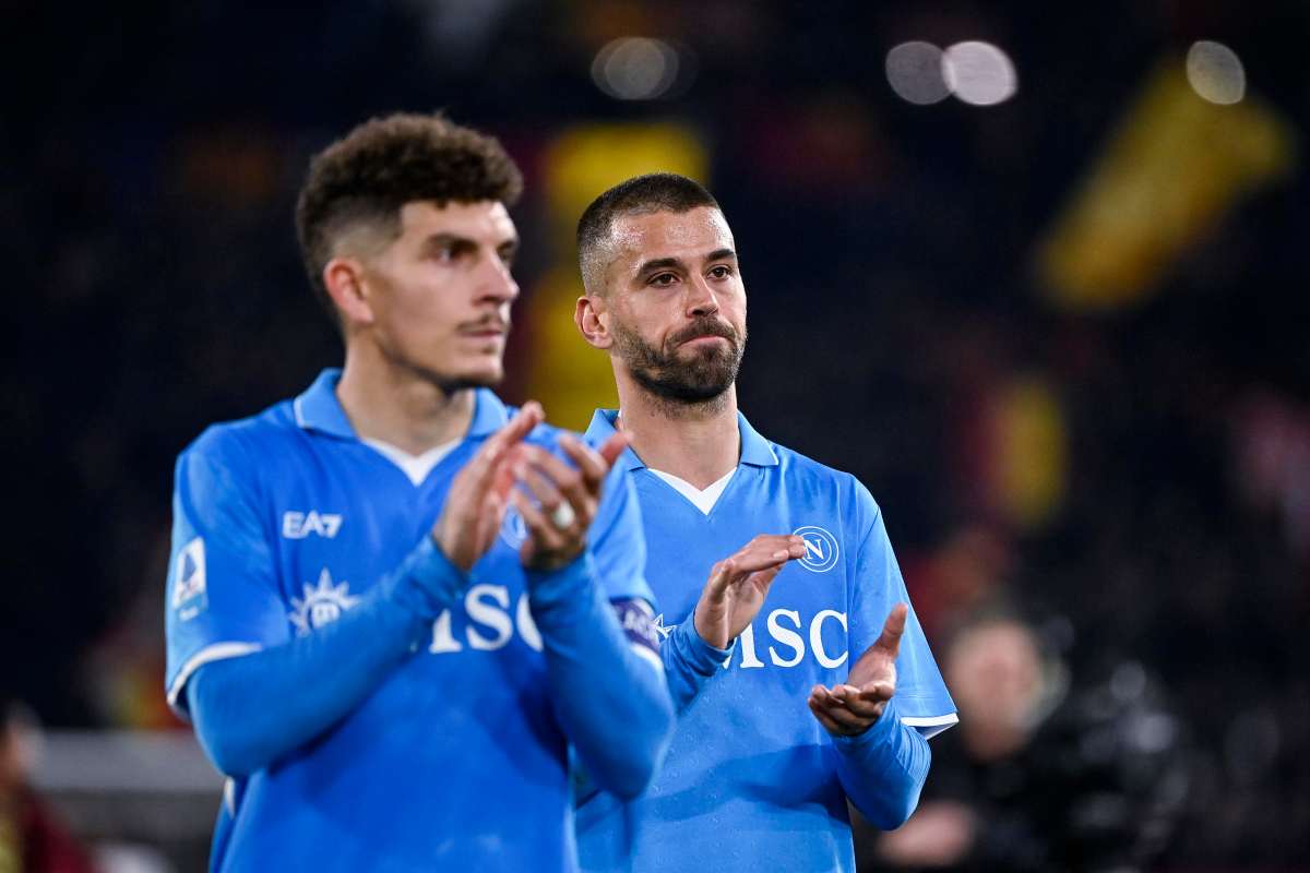 I Calciatori del Napoli Di Lorenzo e Spinazzola
