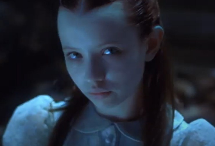 emily browning in una scena del film nave fantasma