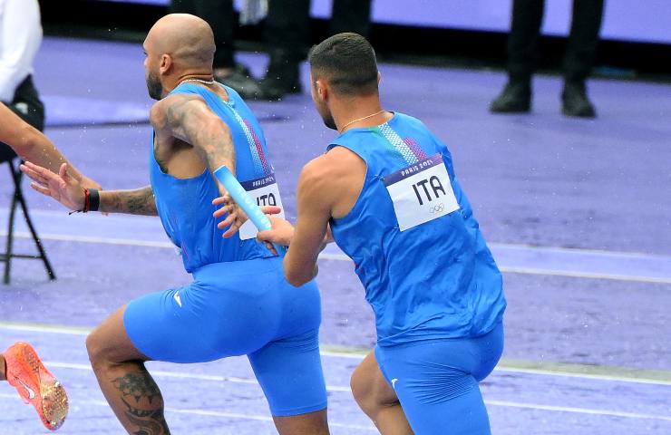 Marcell Jacobs durante una gara