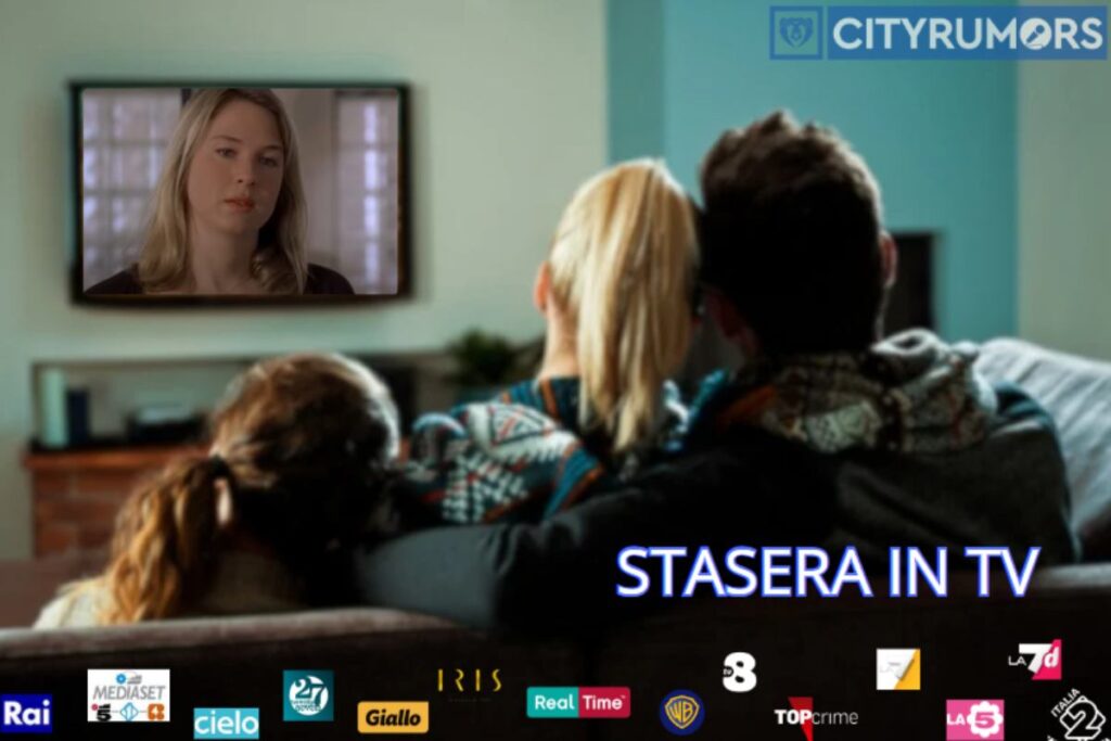 famiglia in salotto che guarda il film bridget jones