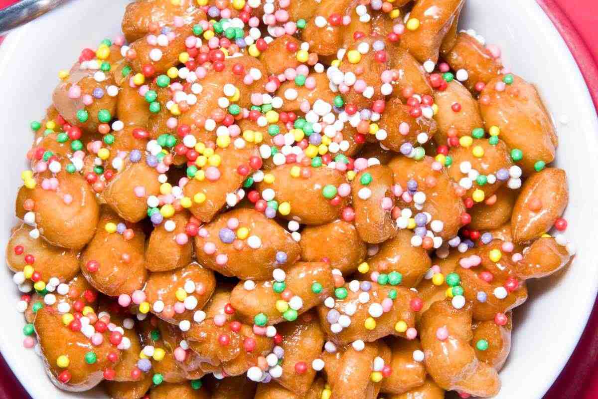 Cicerchiata in un piatto