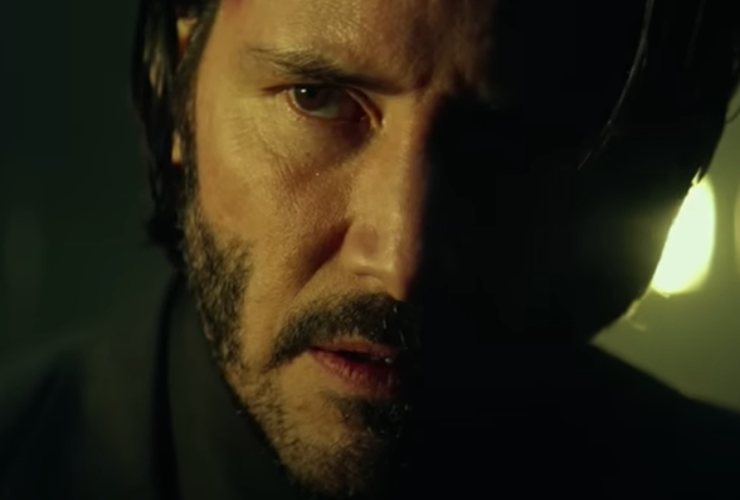 keanu reeves in una scena di john wick