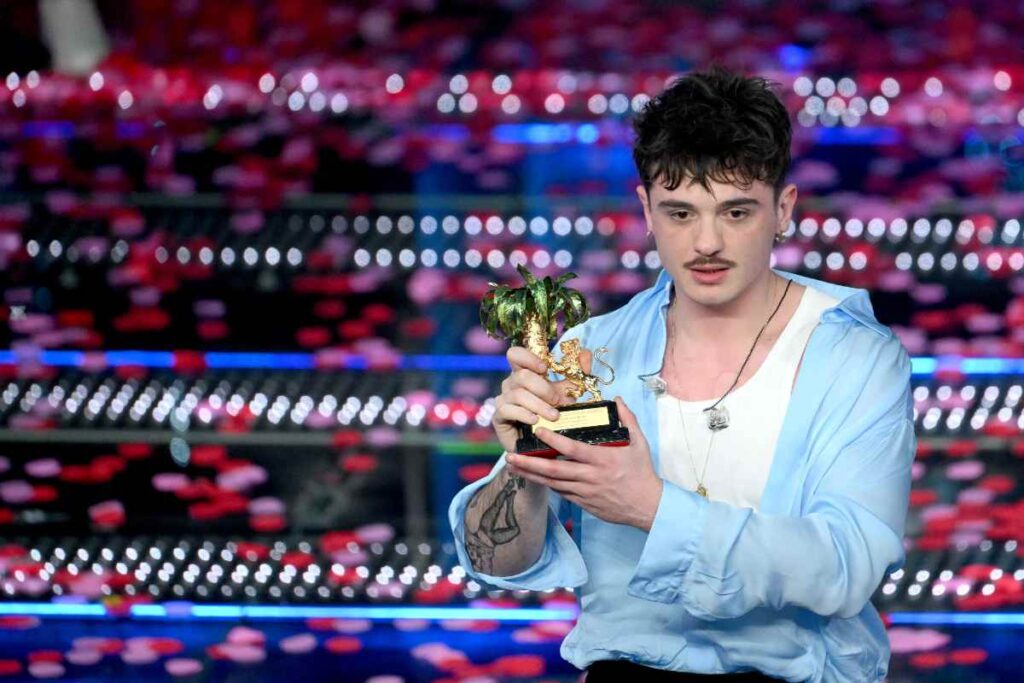 olly col premio di sanremo