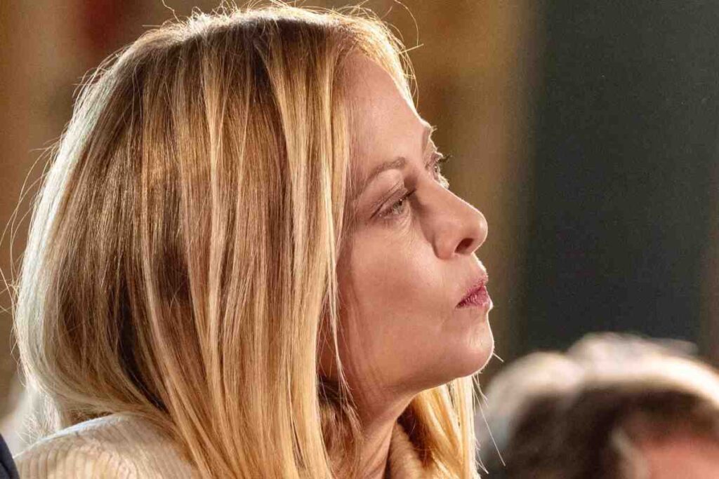 giorgia meloni in primo piano