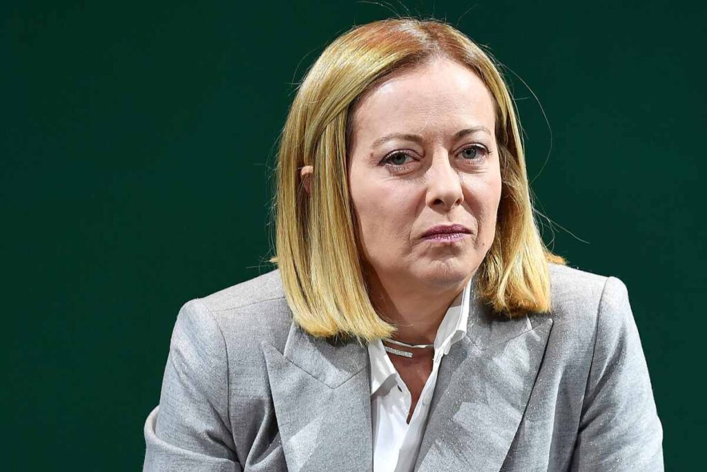 giorgia meloni in primo piano