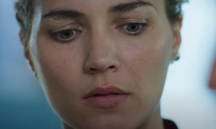 giusy buscemi in una scena di "un passo dal cielo"