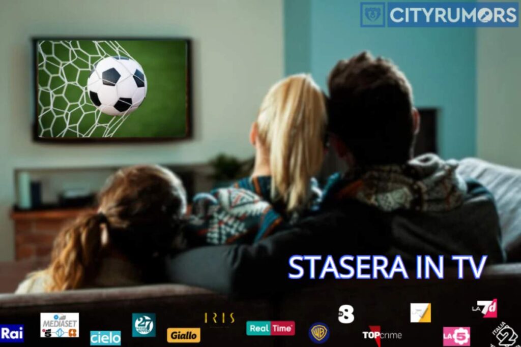 famiglia davanti alla tv