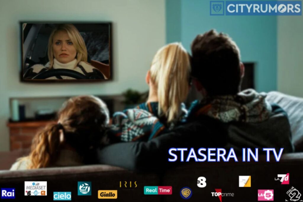 famiglia guarda la tv