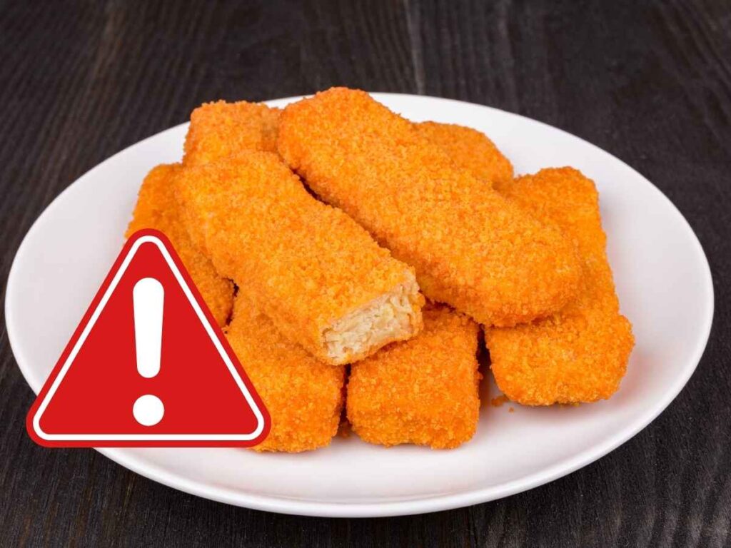 Bastoncini pesce simbolo allarme