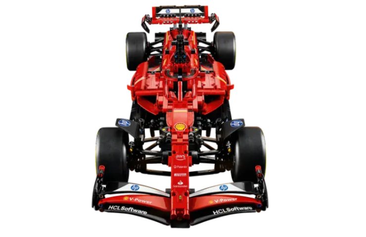 Ferrari F1 SF-24 Lego immagina frontale