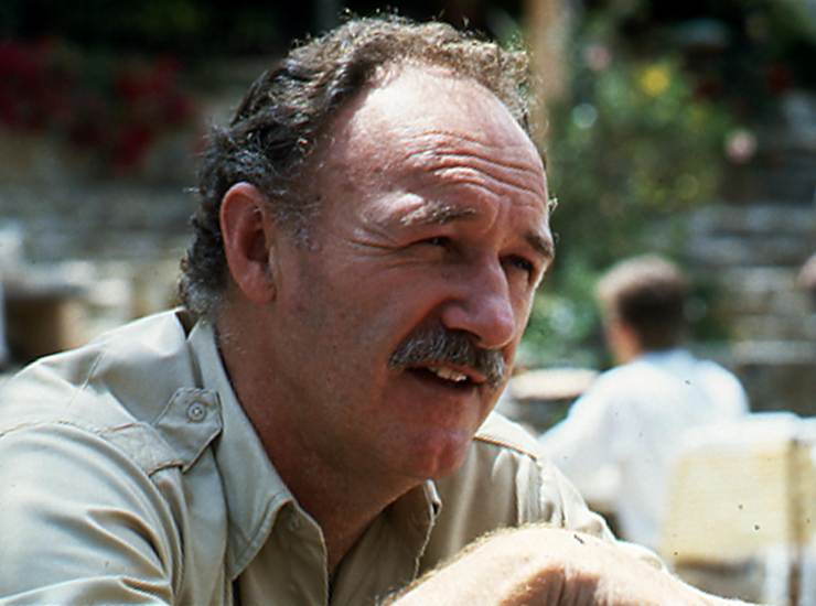 L'attore Hackman in un film