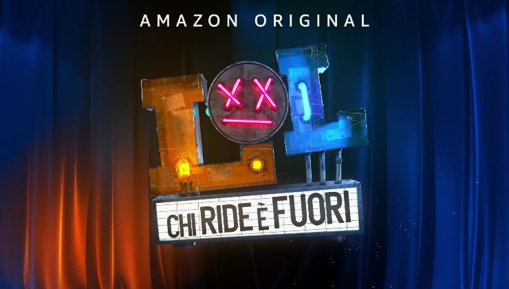 Logo programma Amazon LoL chi ride e fuori