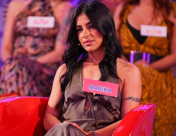 marika durante la scelta di daniele a uomini e donne