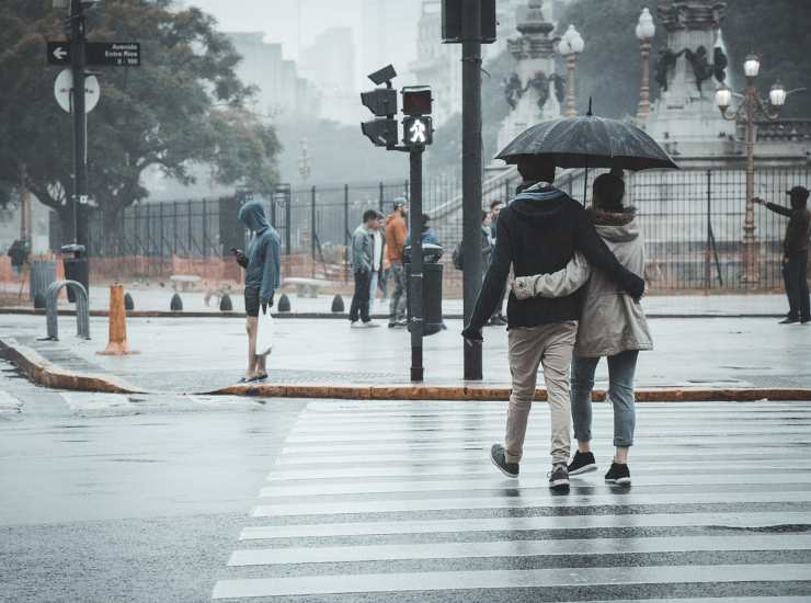 Una giornata di pioggia