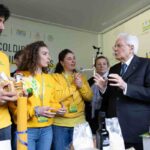 Mattarella con la Coldiretti