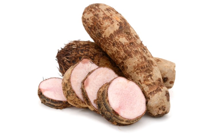 igname tagliato a fettine