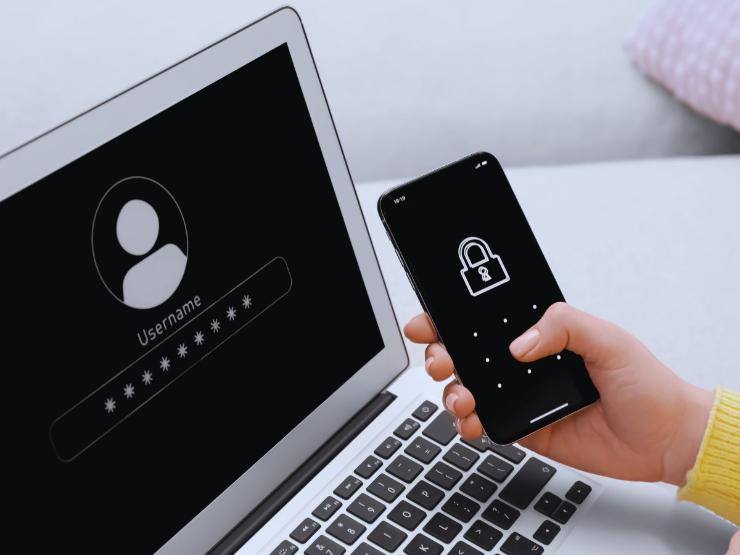 Inserimento codice OTP per accesso ad account da PC