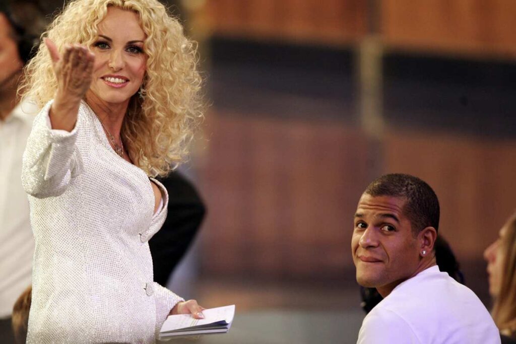 antonella clerici ed eddy martens ai tempi della loro relazione