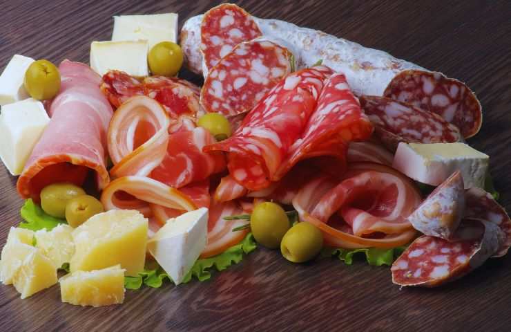 dei salumi e dei formaggi
