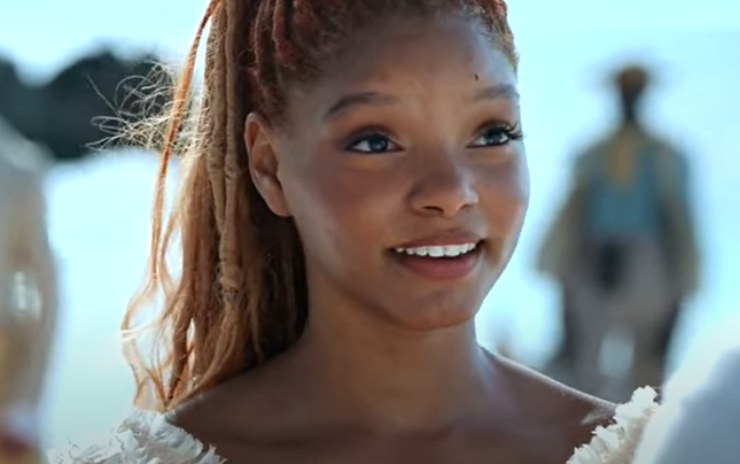 Ariel in una scena del film disney la sirenetta