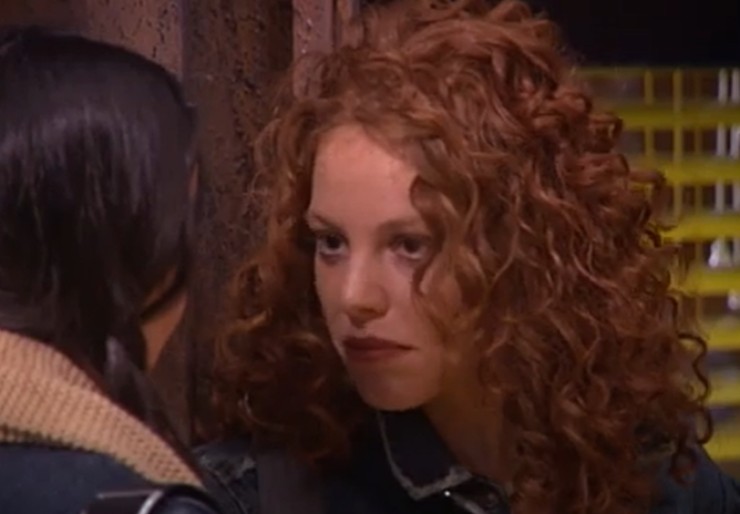 Ingrid in una scena di Paso Adelante