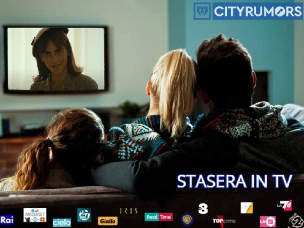 famiglia che guarda la tv