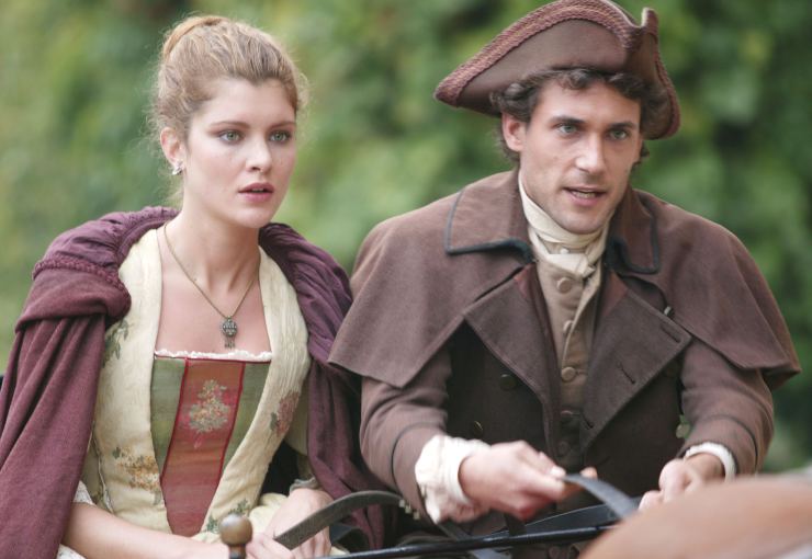 Vittoria Puccini e Pierluigi Coppola in una scena di Elisa di Rivombrosa