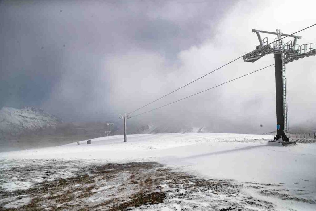 Campo Imperatore con la neve