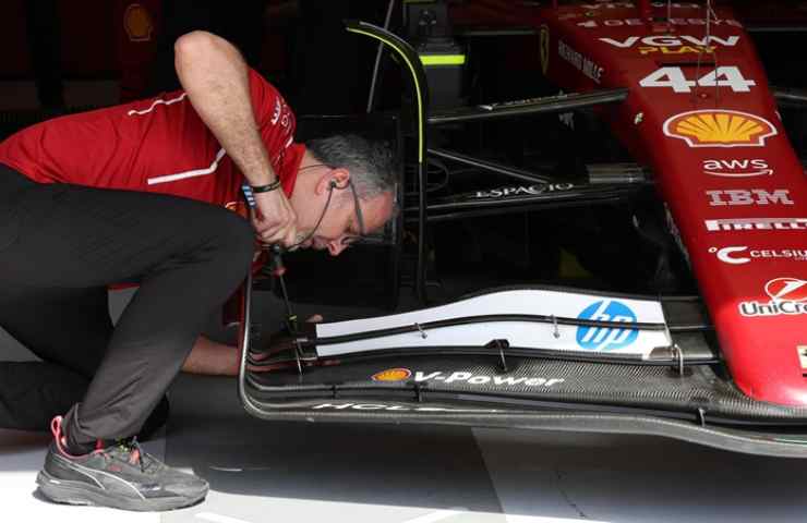 box ferrari al lavoro