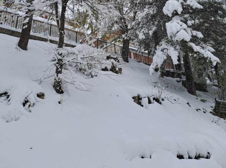 La neve in Abruzzo
