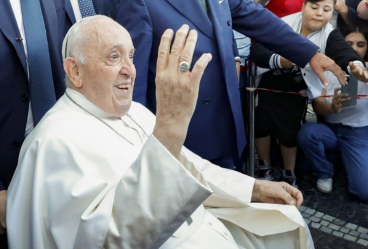 Pontefice a San Pietro