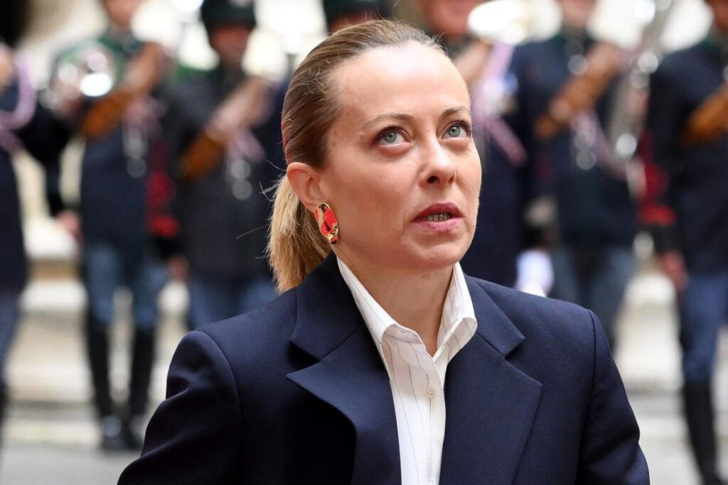 il premier giorgia meloni