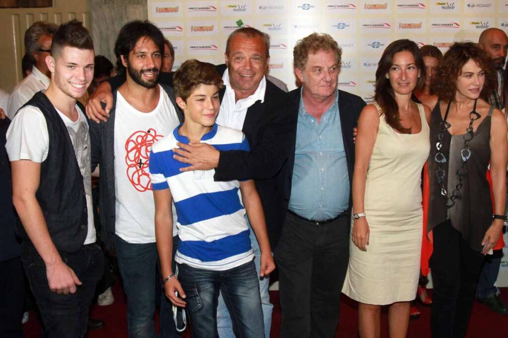 parte del cast dei cesaroni