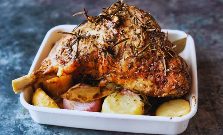 agnello con le patate