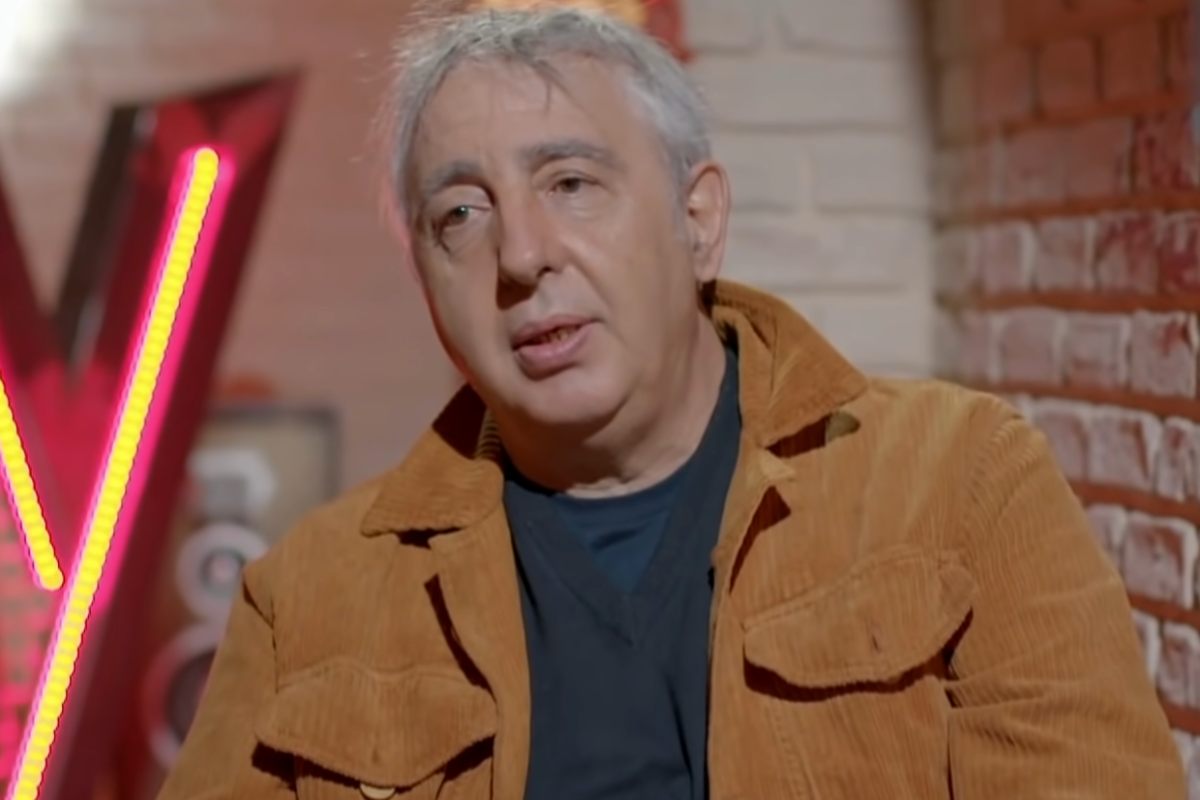 erminio sinni alla presentazione di the voice senior 