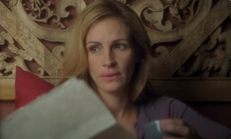 Julia Roberts in mangia prega ama