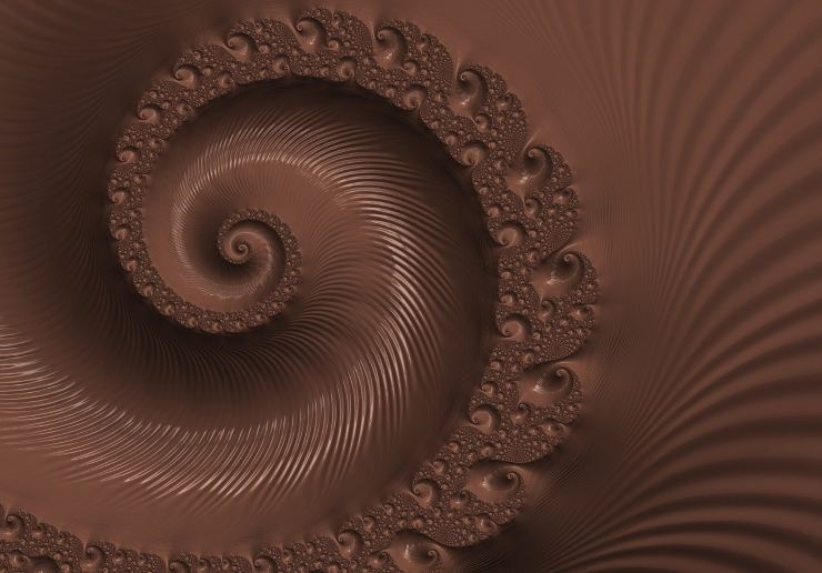 vortice di cioccolato
