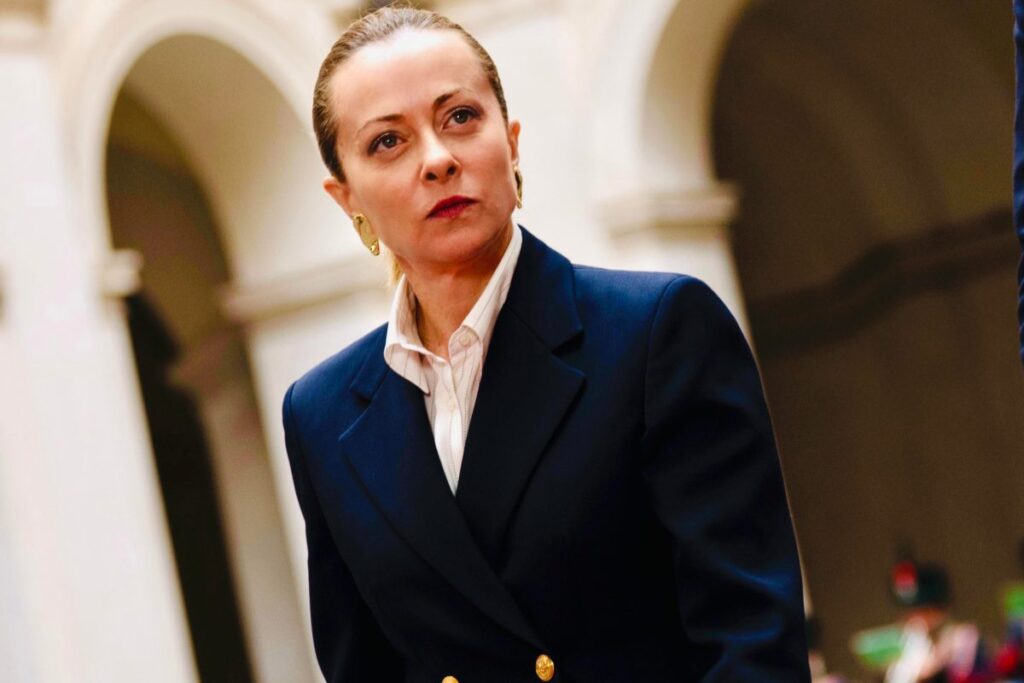 giorgia meloni in primo piano
