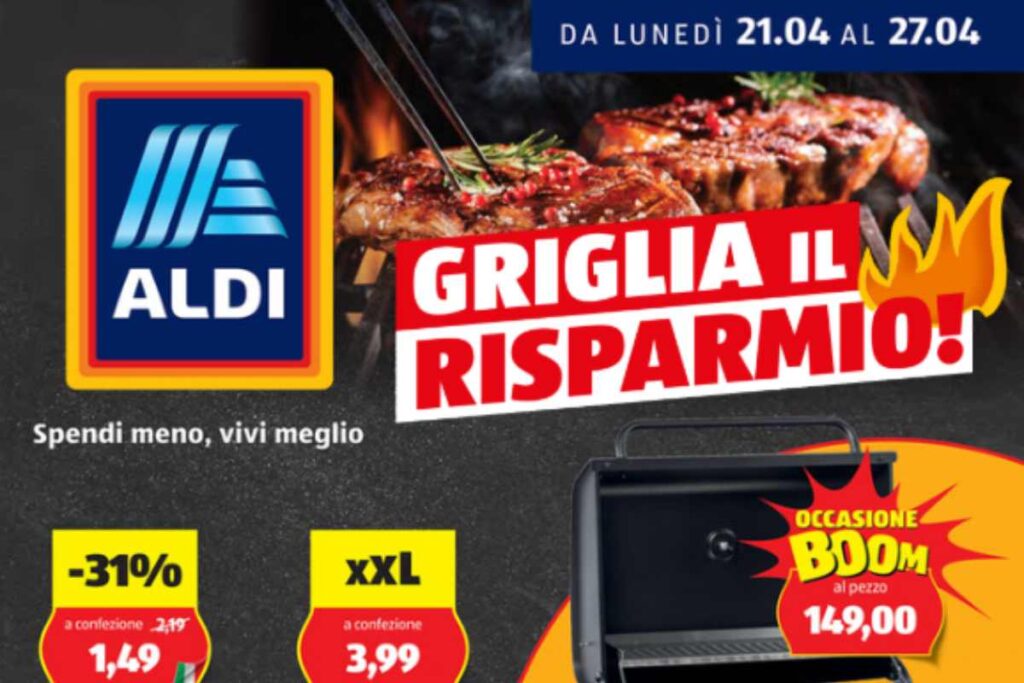volantino aldi con le offerte