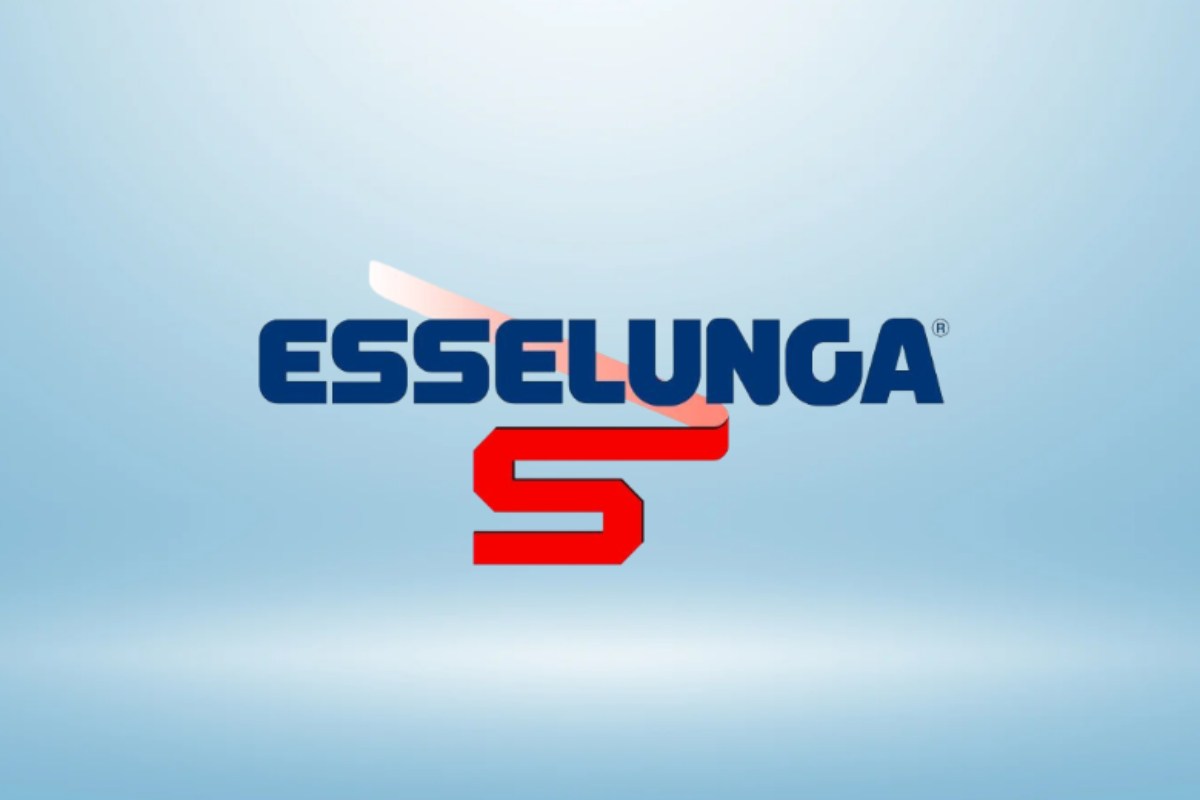 scritta e logo esselunga