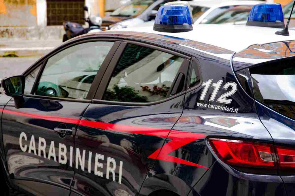 Auto dei carabinieri