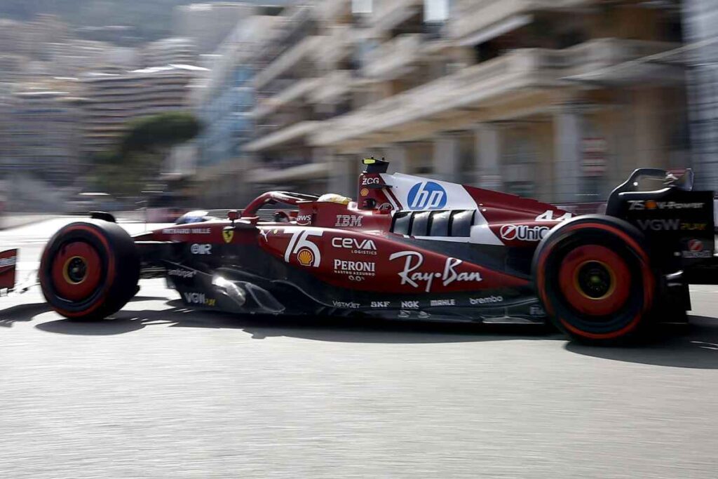 Charles Leclerc su Ferrari