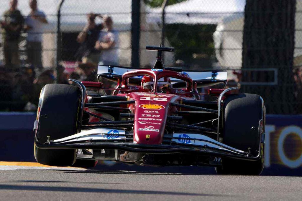 Leclerc su Ferrari SF-25