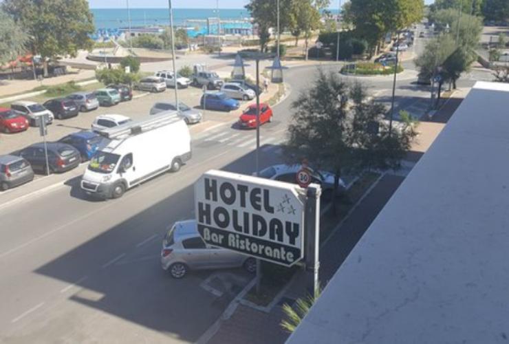 Fiamme da una stanza