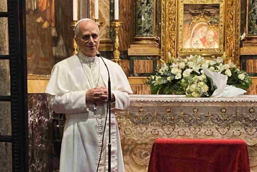 Papa Leone a Genazzano