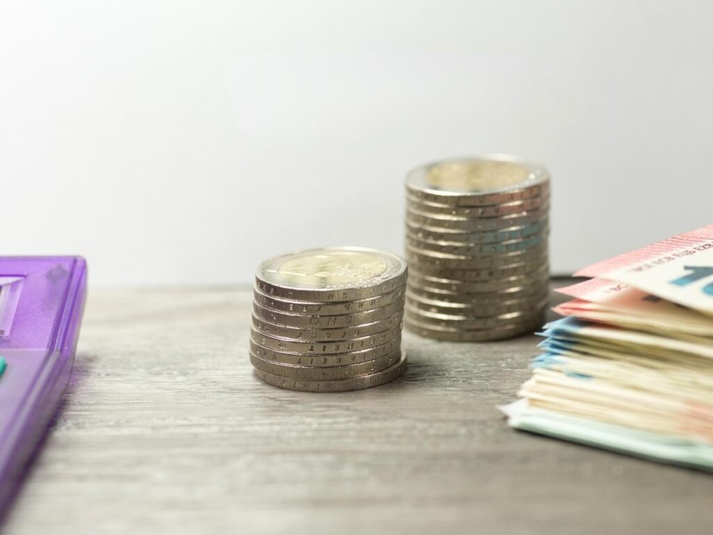 Calcolatrice monete banconote