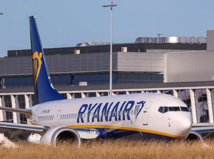 Ryanair in pista