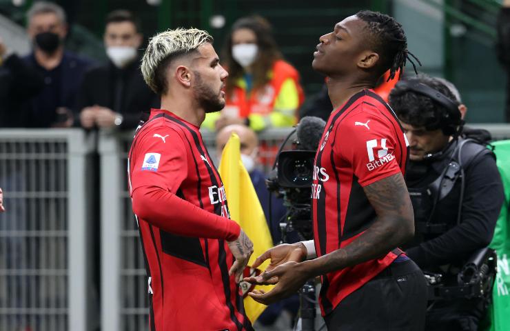 Theo Hernandez e Rafa Leao