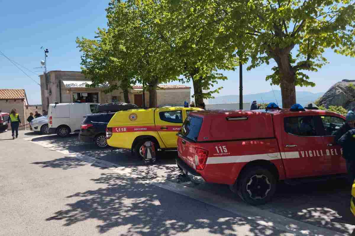 Il luogo della tragedia